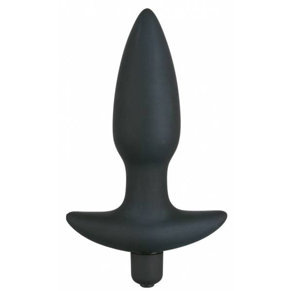 PLUG VIBRADOR DE SILICONA TERCIOPELO MEDIANO