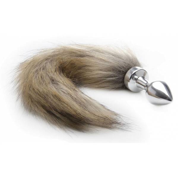 BUTT PLUG METALL FOXTAIL