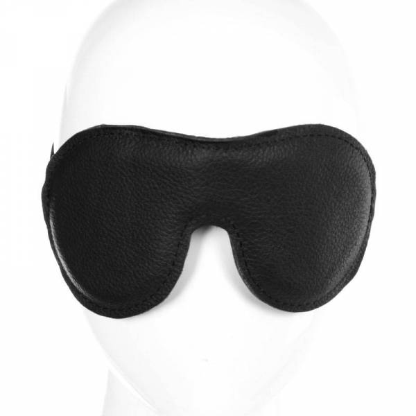 MASQUE CUIR NOIR