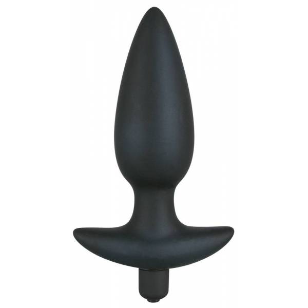 PLUG VIBRANT SILICONE LARGE VELVET (17 X 2.1-4.5 CM)