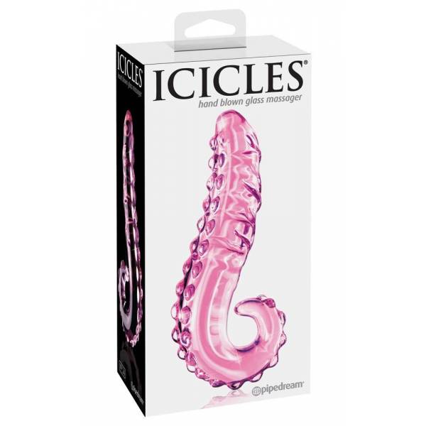 GODE VERRE TENTACULE ICICLES N°24