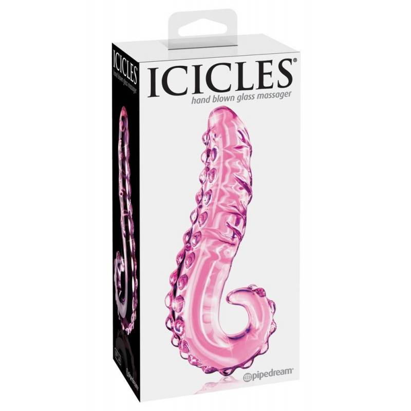 GODE - Dildo tentacolo in vetro ICICLES n°24