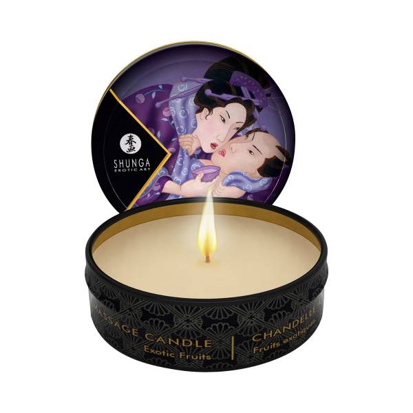 Bougie massage shunga senteur exotique