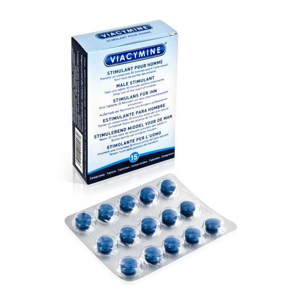 PILLULES STIMULANTES POUR HOMME VIACYMINE (X15)