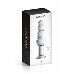 DILDO BOULES PROGRESSIVES GLOSSY N°9