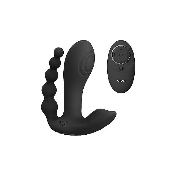 VIBRATOR "KATA" MIT DREIFACHER STIMULATION UND FERNBEDIENUNG