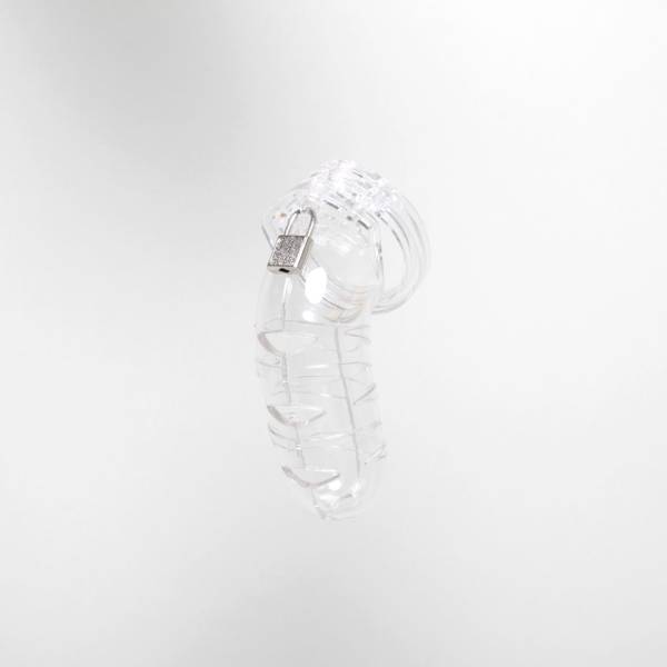 CAGE DE CHASTETÉ 05 - 14CM - TRANSPARENTE