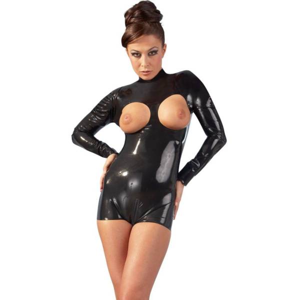 Latex-Combishort oben ohne