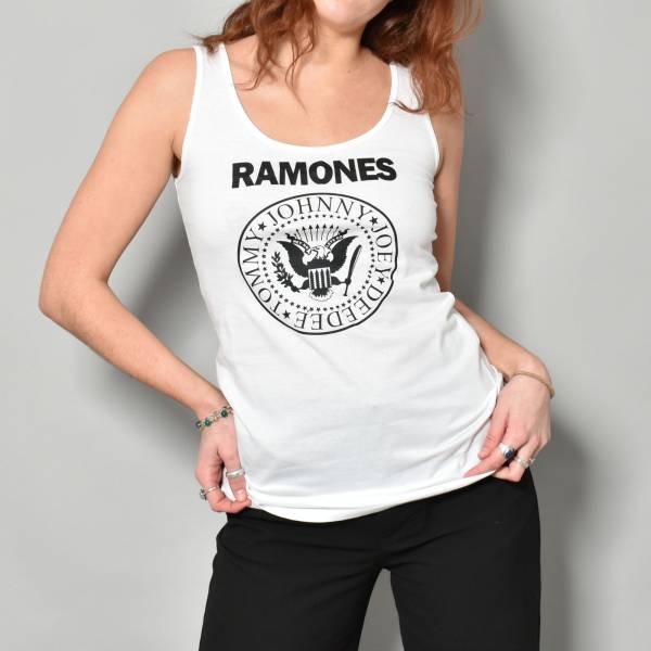 DEBARDEUR BLANC RAMONES