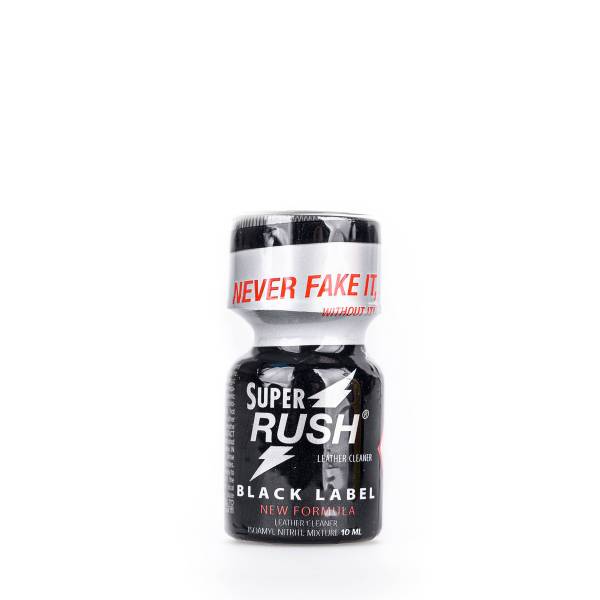 POPPERS SUPER RUSH BLACK LABEL 10ML