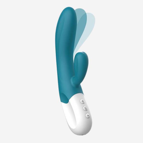 DILDO RABBIT RECHARGEABLE BLEU