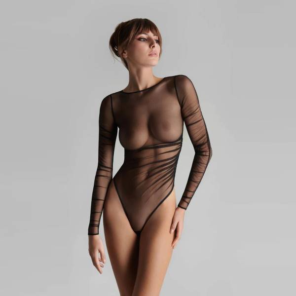 NUIT FAUVE-BODYSTRING MANCHES LONGUES