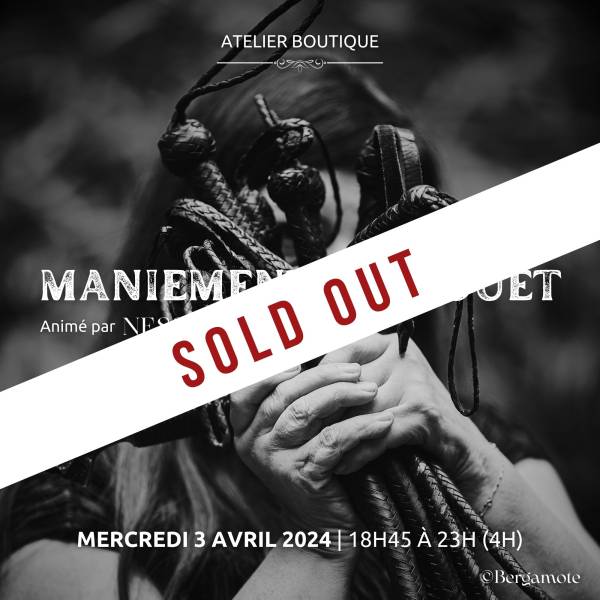 Atelier : Maniement du fouet