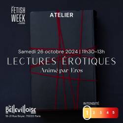 Atelier - Lectures érotiques| Fetish week