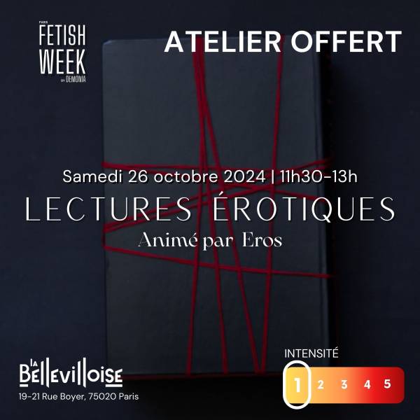 Atelier - Lectures érotiques| Fetish week